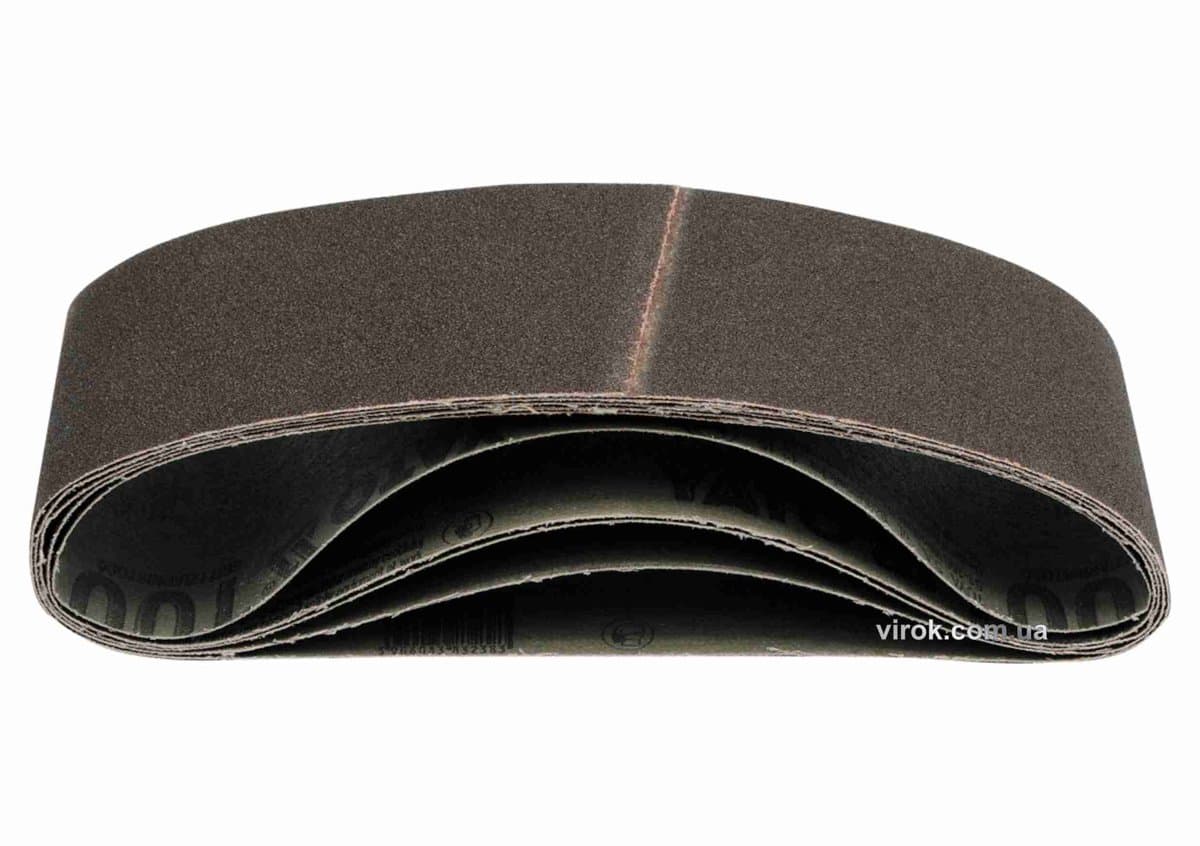 Стрічка шліфувальна "нескінченна" YATO; 100х610 мм, P-60, до шліфмашини YT-82242; пак. 5 шт. [20/60]