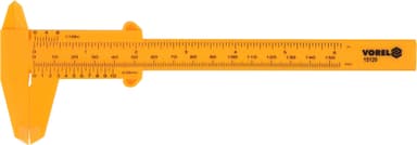 Штангенциркуль пластиковий VOREL : L= 150 мм, точність- 0,05 мм [50/500]