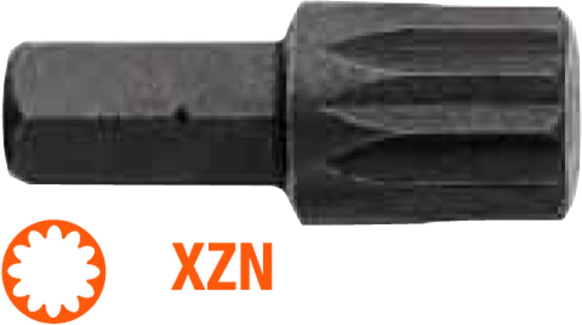 Насадка викруткова USH Industry : XZN XZN10 x 25 мм, Уп. 5 шт.