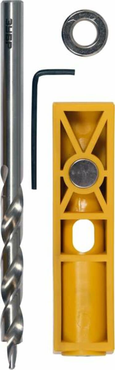 Шаблон для свердління виїмок для кілків YATO, 115х 25х 25 мм, компл. 4 елем. [10/40]