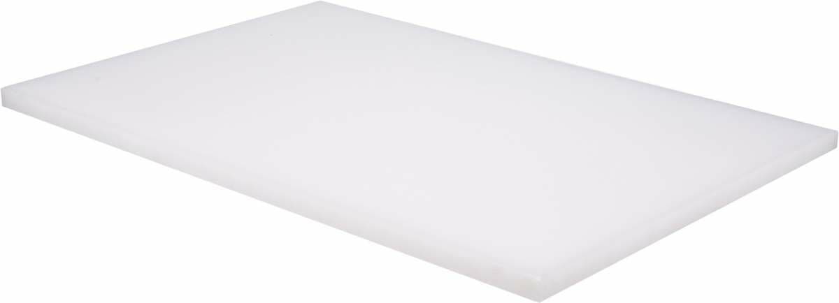 Дошка для нарізання кухонна, біла; 600х 400х 20 мм