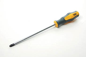 Викрутка хрестова обгумована рукоятка СrV PH3х200мм (Phillips) (двокомпонентна) СИЛА