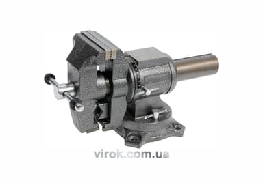 Лещата слюсарні обертові з наковальнею YATO вертик./гориз. площ, b= 100 мм, m= 10 кг [1/48]