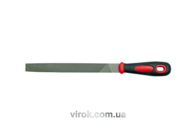 Напильник слюсарний VOREL плоский, l=200мм [25/100]
