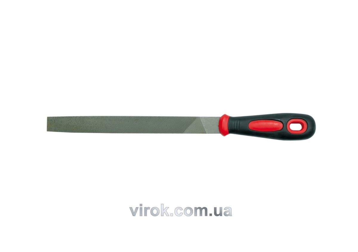 Напильник слюсарний VOREL плоский, l=200мм [25/100]