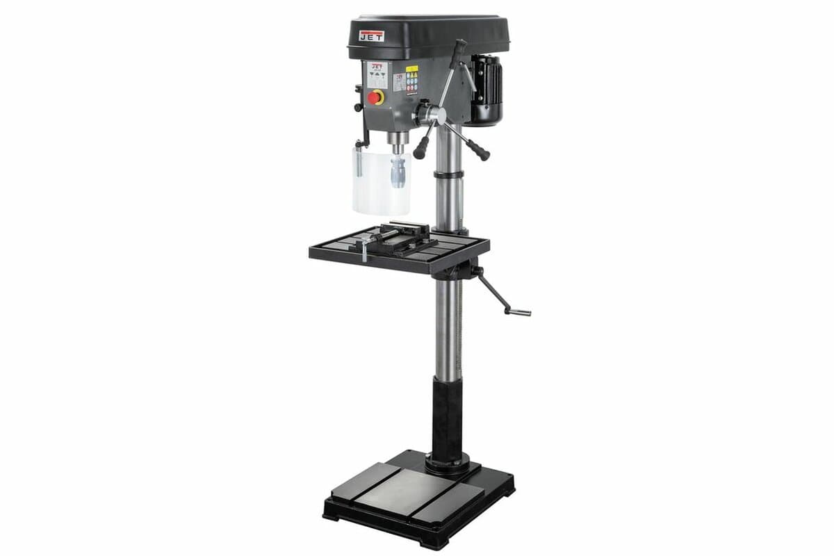 Свердлильний верстат JET JDP-22F: 400В 0,75 кВт. МК-3 Ø≤25 мм. 12 шв. 150- 2850об. (3M)