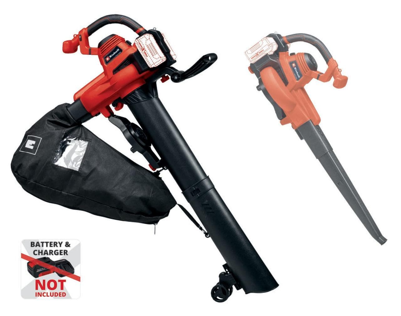 Пилосос садовий акумуляторний Einhell GE-LB 36/230 Li E - Solo (3433630)