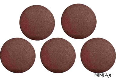 Круг шліфувальний самозачепний NINJA : Ø125 мм. Р80. універсальний Уп. 5 шт. [100]
