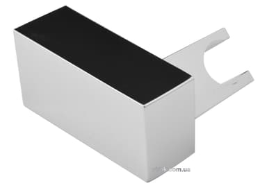 Тримач душових розприскувачів настінний FALA обертовий, пластиковий ABS, покритий хромом(DW)