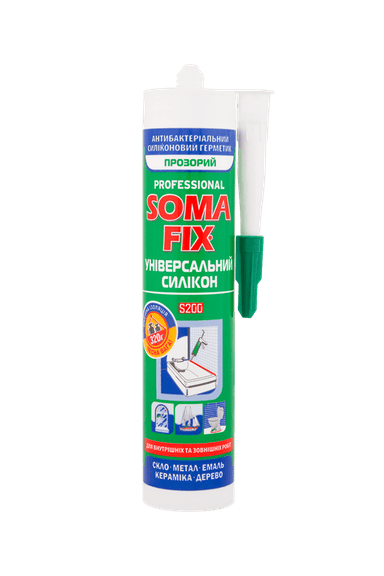 SOMA FIX Силікон універсальний (прозорий) 280 мл.