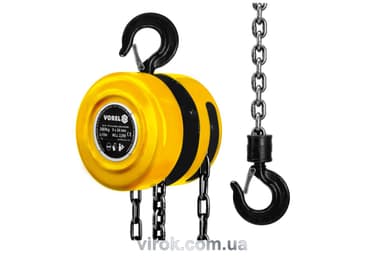 Лебідка ланцюгова VOREL : 3 т, L= 3 м [1/40]