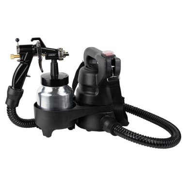 SIGMA Фарборозпилювач електричний HVLP 450Вт Ø1,4; 1,8 мм 230-290 мл/хв