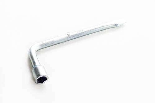 Ключ колісний Г-подібний 17x350мм СИЛА