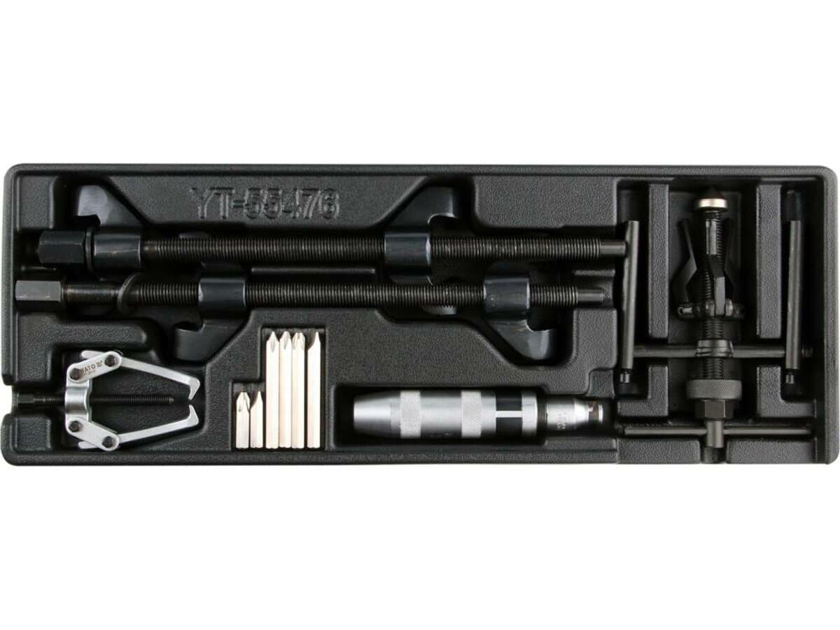 Вклад до інструментальної шафи YATO, з інструментами для автомайсерні, 10 шт. [4/64]