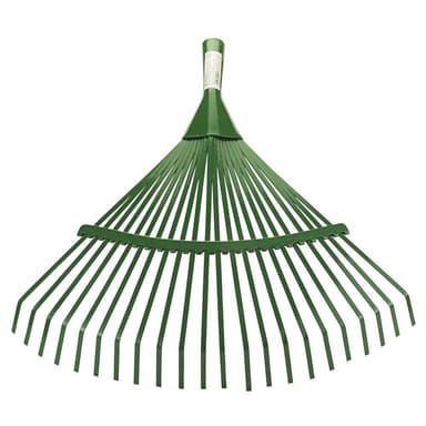 SIGMA Граблі віялові 22 пластинчастих зуба 425×410 мм GRAD, Діаметр кріплення – 24 мм