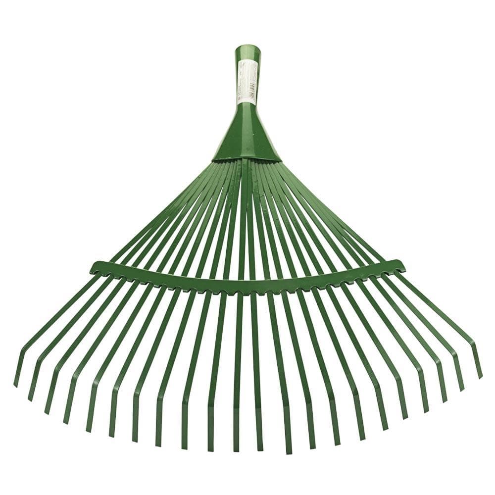 SIGMA Граблі віялові 22 пластинчастих зуба 425×410 мм GRAD, Діаметр кріплення – 24 мм