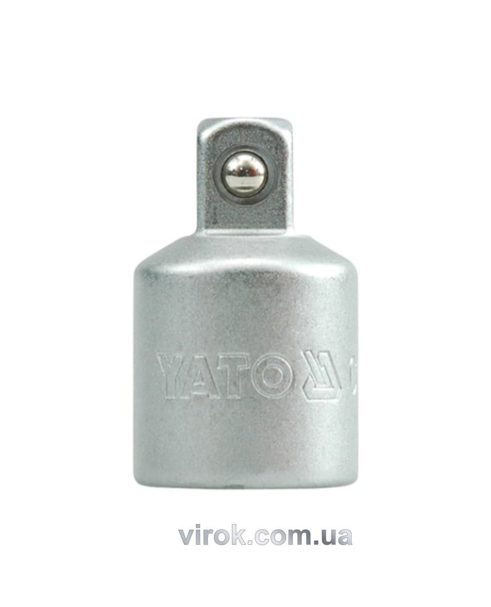Перехідник для головок торцевих YATO : квадрат 3/4"(F) - 1/2" (М), L= 51 мм [5/50/100]
