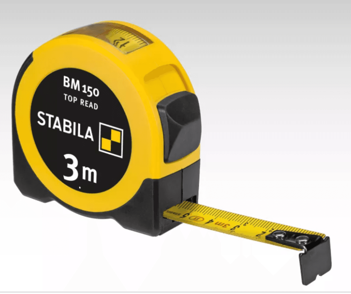 Рулетка STABILA Type BM 150: L= 3 м x 16 мм