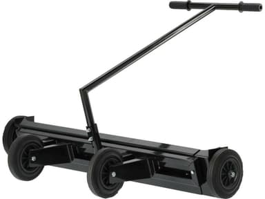 Вирівнювач грунту ручний на колесах YATO; робоча зона- 105-175х 39х 18 см, держак- 100 см [6]