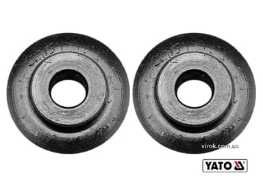 Різці дискові YATO для труборіза : Ø= 18 х 6 мм, h= 4,8 мм.(YT-22338) 2 шт. [50/300]
