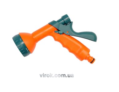 Зрошувач-пістолет 6-режимний FLO до шлангу 1/2", ABS-пластик [12/48]
