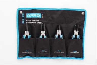 Набір знімачів стопорних кілець 175мм (4шт) PullerAPRO