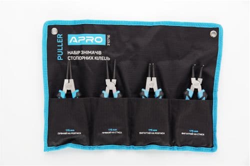 Набір знімачів стопорних кілець 175мм (4шт) PullerAPRO