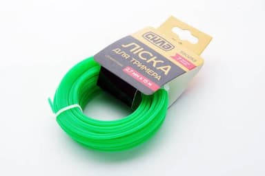 Ліска для тримера 2,7мм гептагон (семикутник) 15м СИЛА