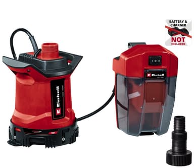 Насос для брудної води акумуляторний Einhell GE-DP 18/25 LL Li - Solo (4181590)