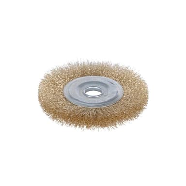SIGMA Щітка дротяна дискова Ø115 мм Ø22,2 мм (латунь)