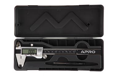 Штангенциркуль електронний 150мм металевий корпус (батарея 1,5В) APRO