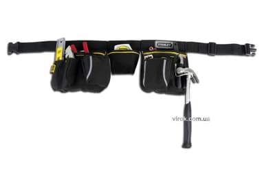 Пояс до кишень для інструмента "Basic Stanley Tool Apron" поліестровий; 60х 25,5х 7,5 см