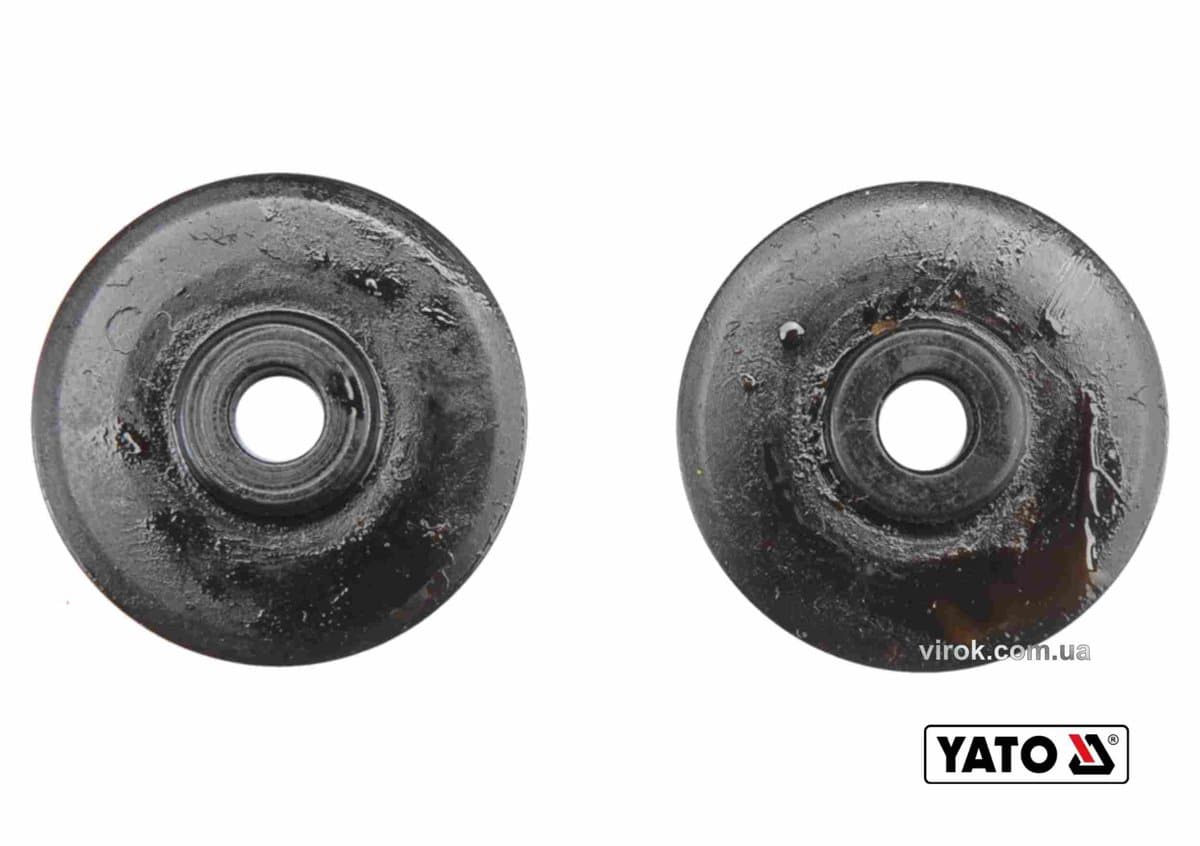 Різці дискові YATO для труборіза : Ø= 27 х 6.3 мм, h= 5 мм.(YT-2234) 2 шт. [24/288]