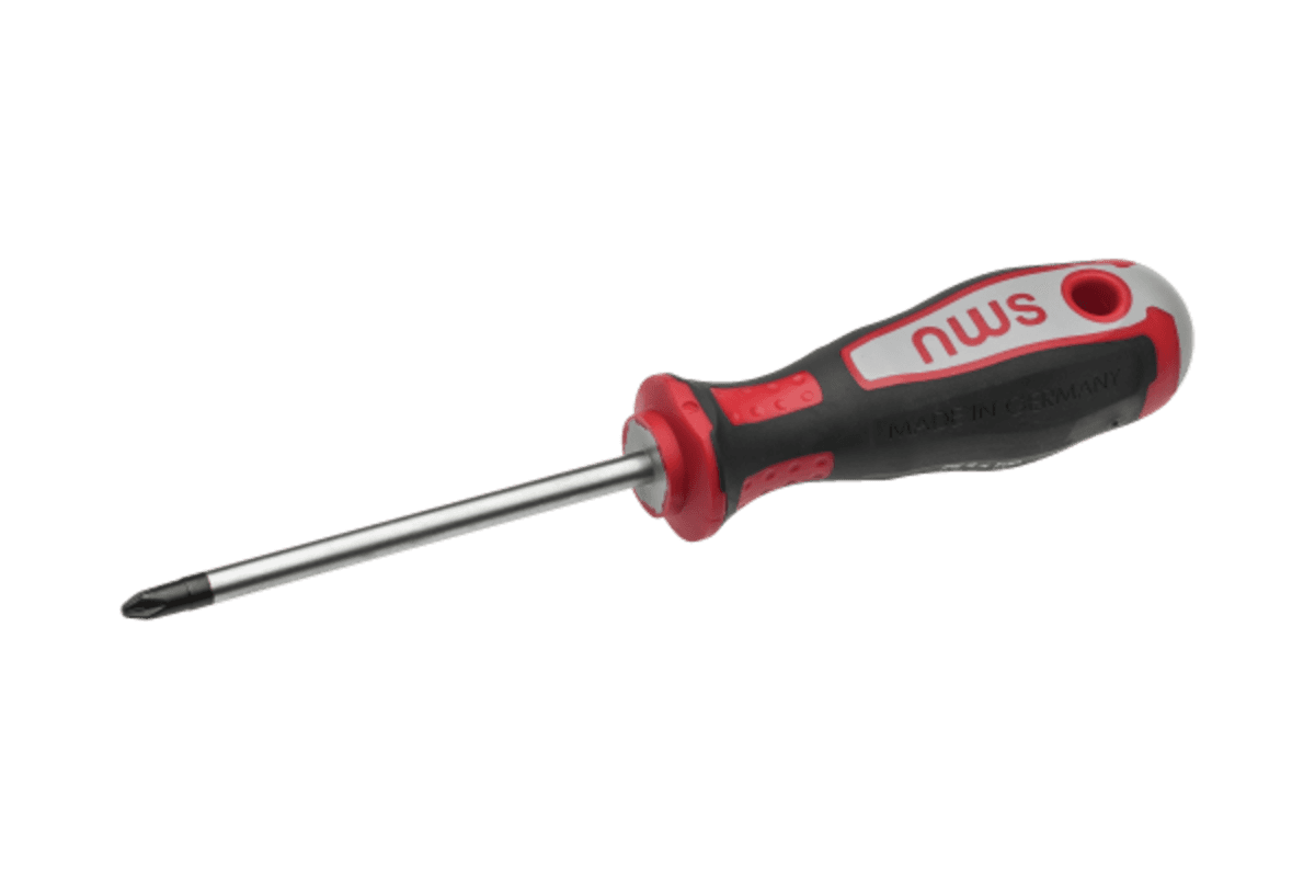 Викрутка хрестова зі шліцем POZIDRIV-PZ1 NWS: L=175 мм, клинок l= 80 мм