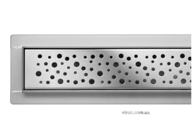 Трап підлоговий для душу з нержавіючої сталі "NAPO" FALA; 80х 7х 5,2 см [6]