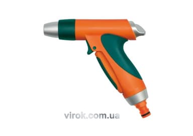 Зрошувач-пістолет 3-режимний FLO до шлангу 1/2", ABS-пластик + цинк [12/48]