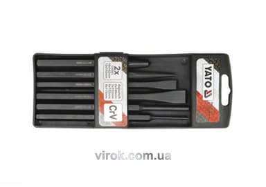 Зубило, кернер і пробійник YATO, Набір 6пр.. [6/24]