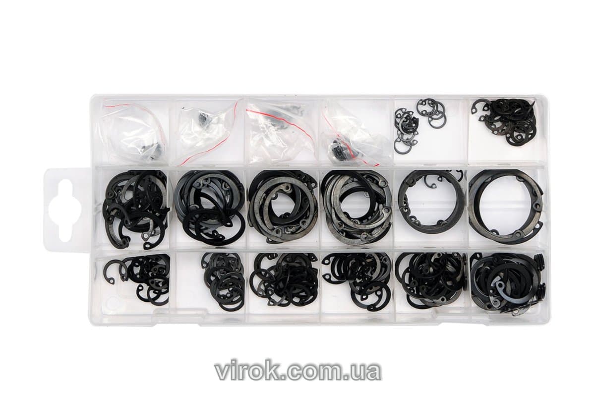 Стопорні кільця внутрішні YATO : набір, 300 шт [5/20]