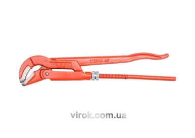 Ключ трубний з карбонової сталі VOREL 1", 45° [24]