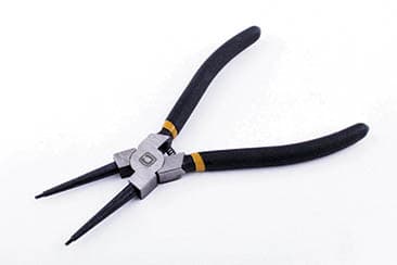 Знімачі стопорних кілець прямі на стиснення (обгумовані) 175мм СИЛА