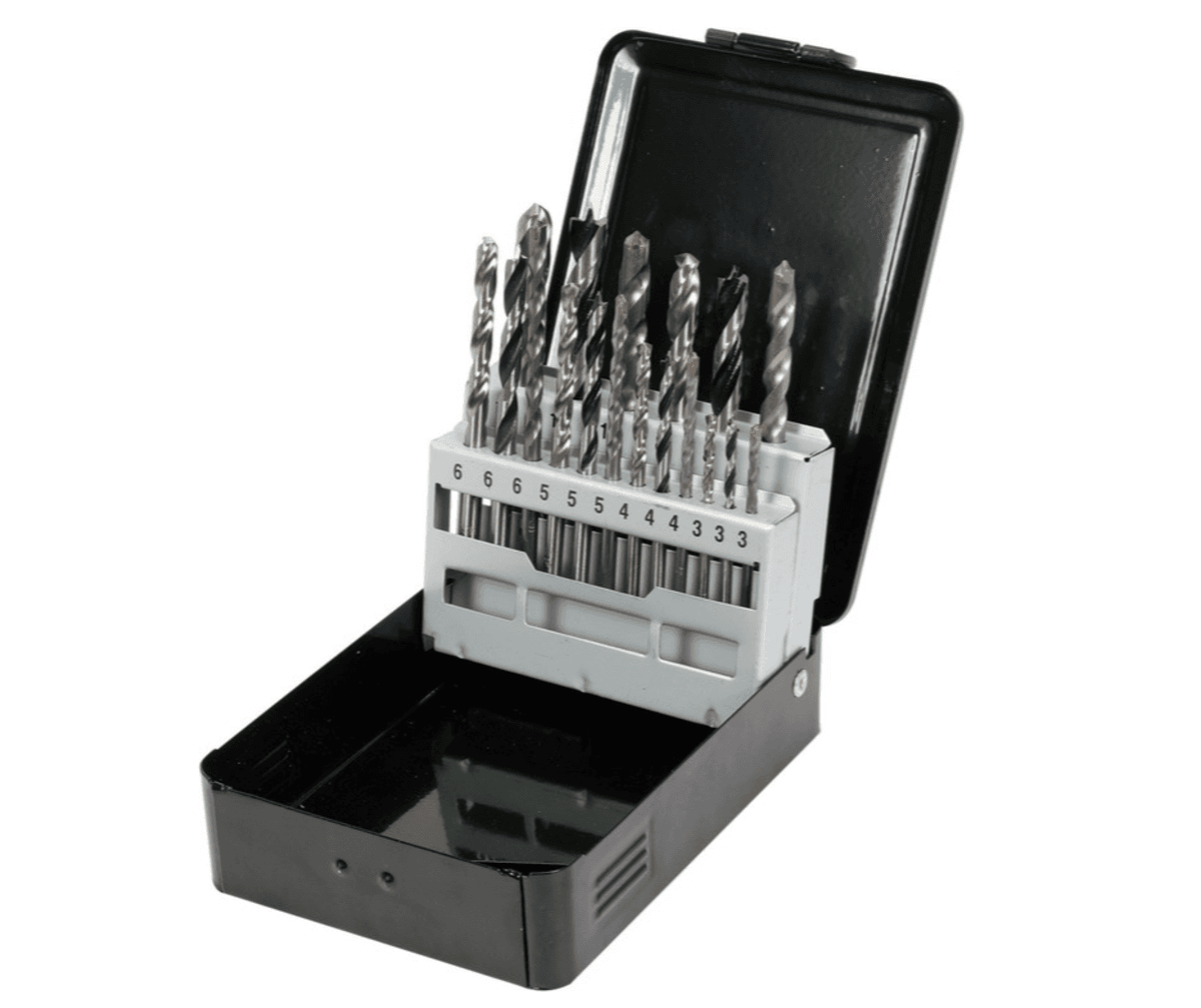 Свердла по металу, бетону, дереву YATO, Ø= 3- 10 мм, 18 шт. [20]