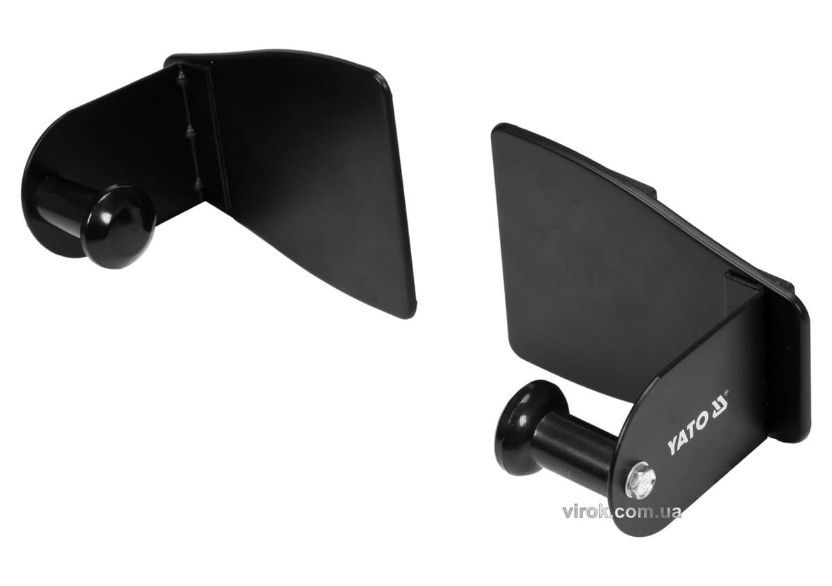 Тримач для паперових рушників магнітний YATO з регуляцією, мінім.-230мм, макс. маса- 650гр [24]