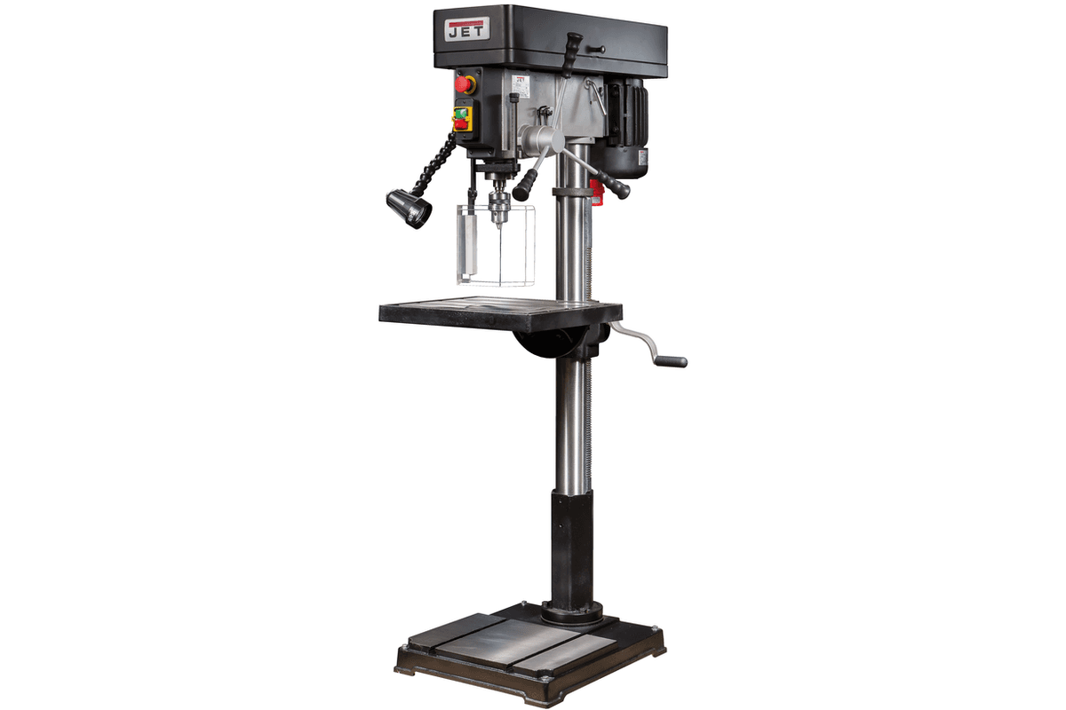 Свердлильний верстат JET IDP-22 : 400В 2.0(1.1) кВт. МК-3 свердла Ø≤32мм. 12 шв (М)