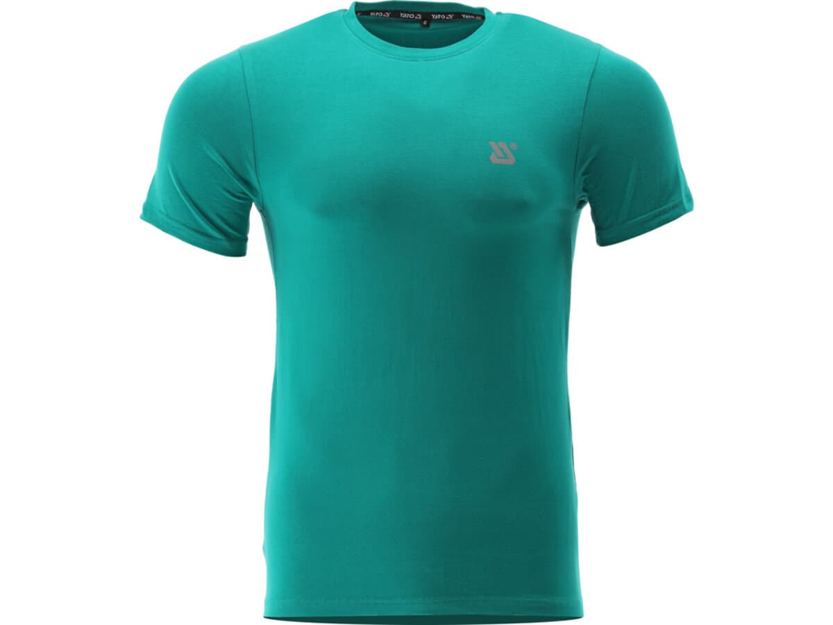 Футболка серії TALL зелена YATO, розм. 2XL/ 82х 61 см, 95%- бавовна, 5%- еластан [40]