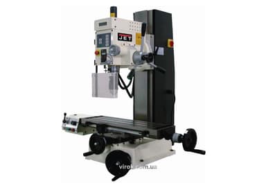 Фрезерно-свердлильний верстат по металу JET JMD-3T : 230 В, 1.3 кВт з свердлінням Ø≤ 20 мм