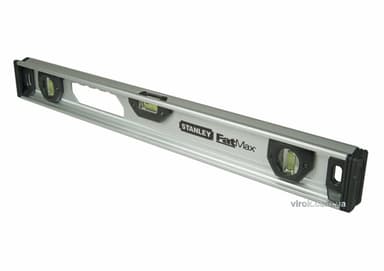 Рівень магнітний STANLEY "FatMax" : L= 180 см, 3 капсули, алюмінієвий корпус DW