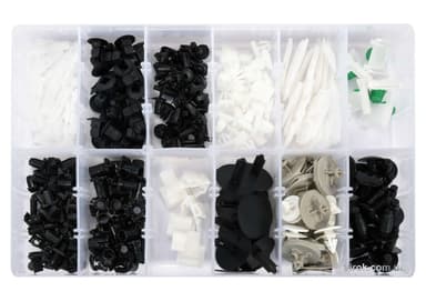 Шпинки для автосалоної обшивки VOLKSWAGEN YATO, різні, 12 типорозмірів, 255 шт. [20/320]