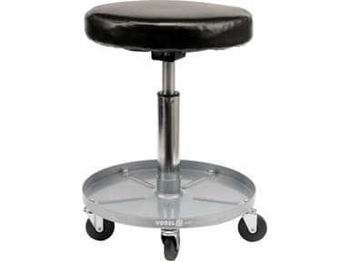 Табурет на колесах VOREL з регуляцією висоти 410-550 мм і полкою, макс. навантаж.- 135 кг [4]