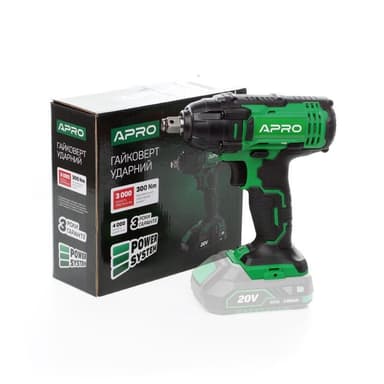 APRO Гайковерт 20W 20 В без АКБ без ЗП