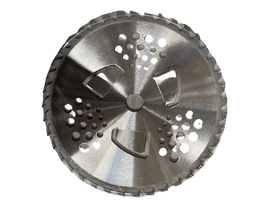 REVOLT Ніж для тримера з победіт. 255*25 мм*40Т (+3 відсікачі, бірюзове покриття)